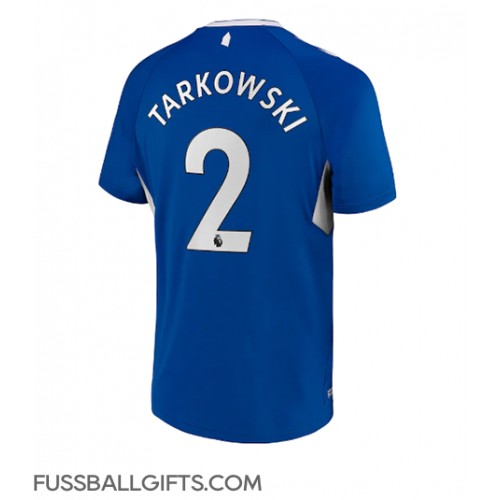 Everton James Tarkowski #2 Fußballbekleidung Heimtrikot 2022-23 Kurzarm